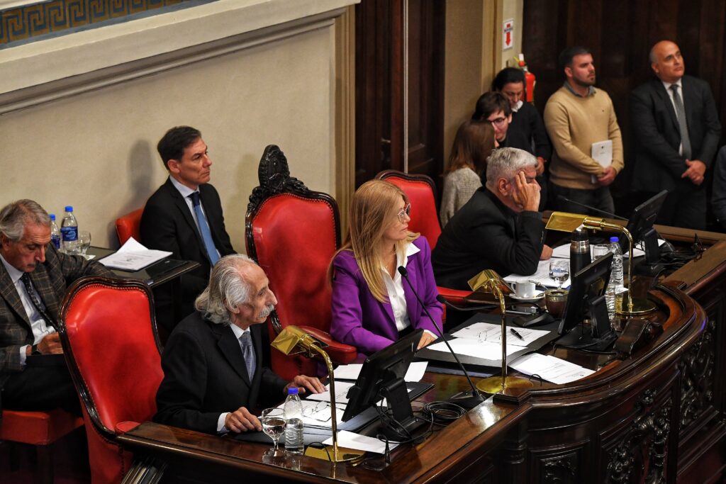 La titular del Senado bonaerense, Verónica Magario, dio el voto definitivo para el regreso de las reelecciones indefinidas.
