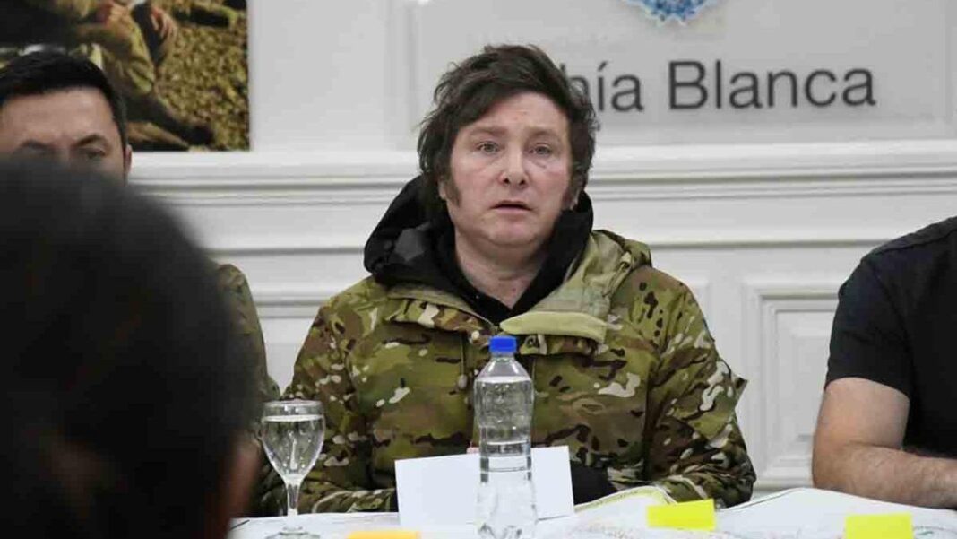 El concejal de La Libertad Avanza, Carlos Alonso, cuestionó el veto de Javier Milei que canceló el Fondo de Emergencia de $200 millones para Bahía Blanca.