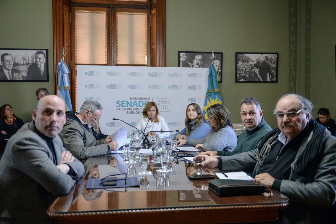 La comisión de Asuntos Municipales del Senado bonaerense trató una batería de iniciativas y recibió a diputados nacionales.