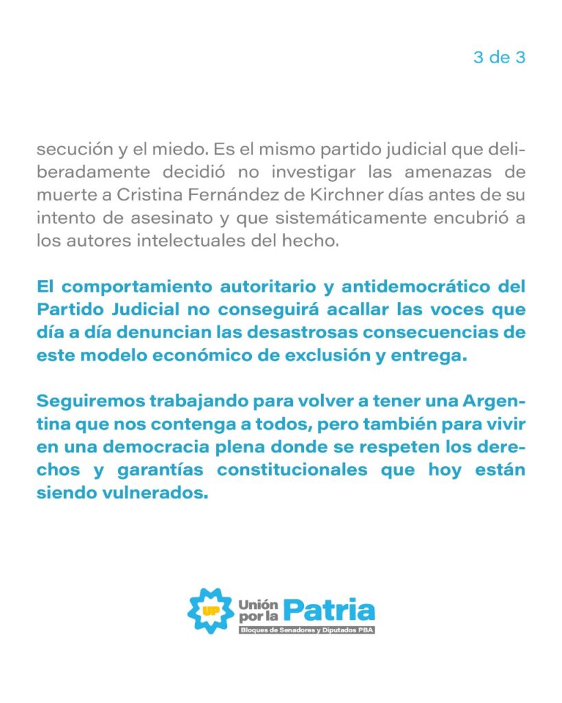 Diputados y senadores de Unión por la Patria apuntaron contra la Justicia y pidieron la liberación de las militantes detenidas por vandalizar la casa de José Luis Espert.