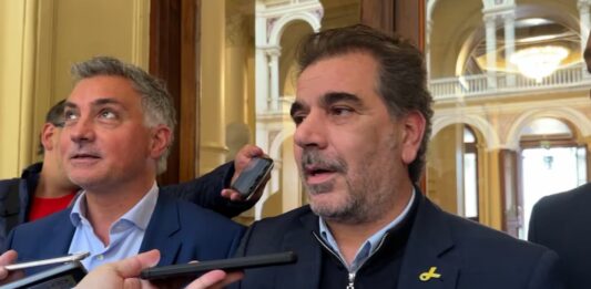 El jefe de la bancada de diputados del PRO, Cristián Ritondo, culpó al Gobierno bonaerense, a cargo de Axel Kicillof, por los incidentes en Lomas de Zamora.