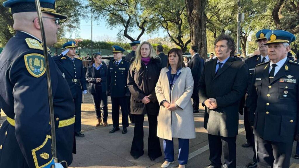 Milei y Bullrich relanzaron, en junio pasado, la Policía Federal al estilo "FBI".