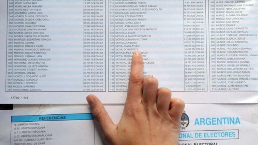 La Junta Electoral dio a conocer el padrón provisorio para las elecciones 2025, que tiene 250 mil argentinos más, en comparación al del 2023.