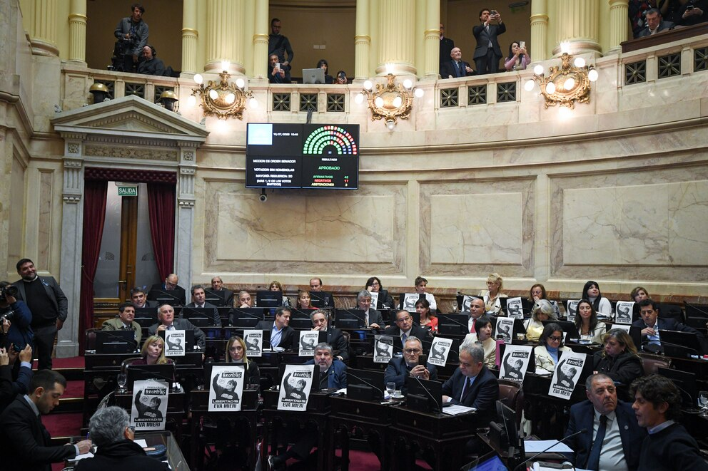 El Senado aprobó el aumento de 7,2% para los jubilados y pensionados, con un recinto semivacío.