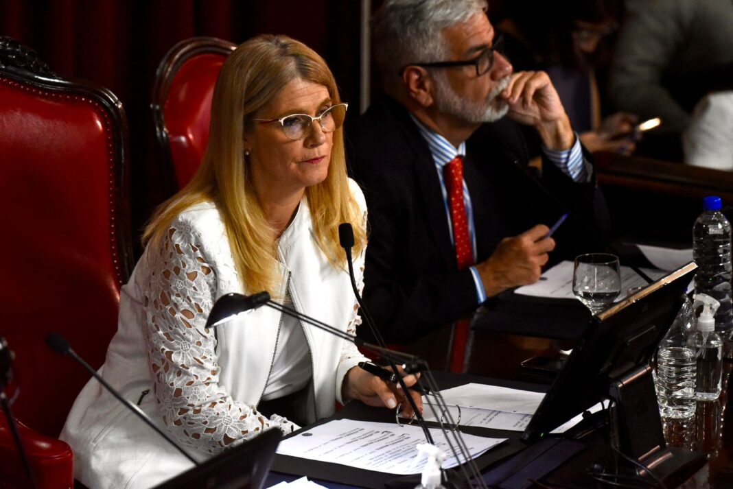 Verónica Magario celebró el rechazo en el Senado a medidas de Milei y afirmó que el Congreso puso “límites a la motosierra irracional”.