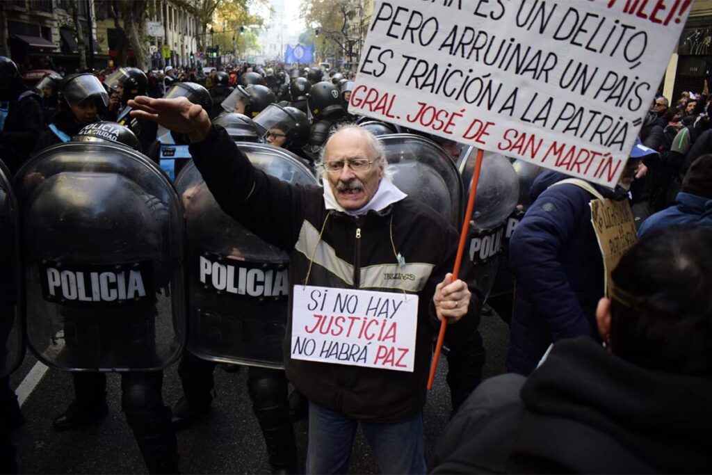 La ONU advirtió que el Gobierno de Javier Milei podría llevar un proceso de “deterioro sistemático de la democracia”.