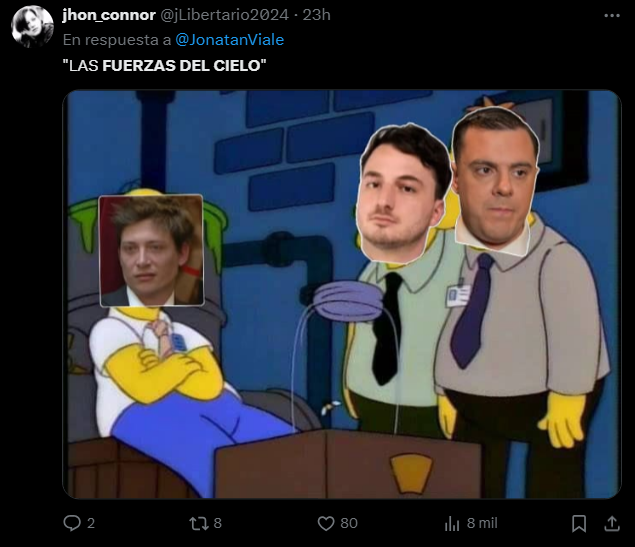 Las redes se inundaron de memes contra Las Fuerzas del Cielo que se quedaron afuera de las listas bonaerenses.