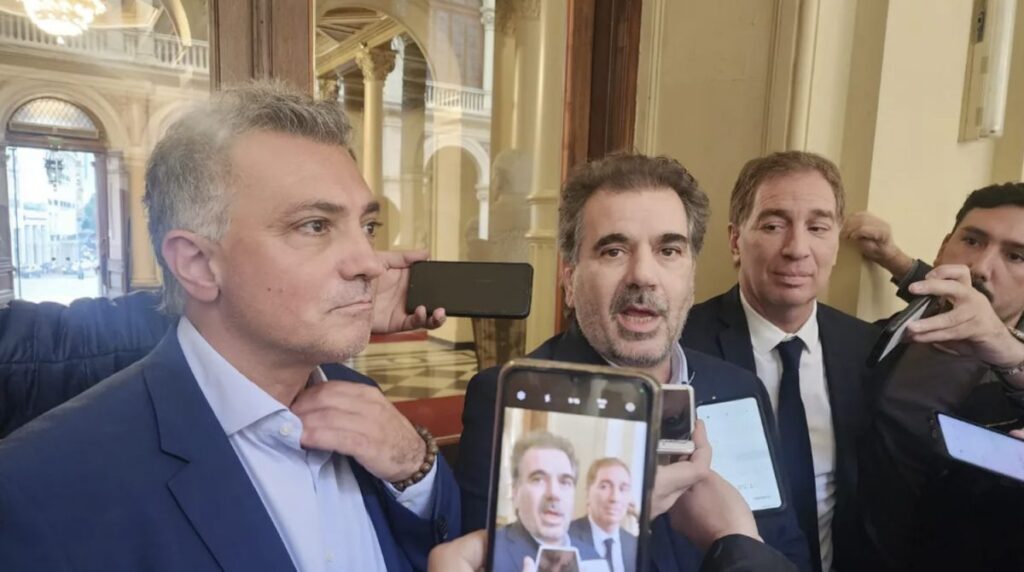 Cristian Ritondo y Diego Santilli respaldaron el acuerdo con La Libertad Avanza y minimizaron las críticas por el cierre de listas de la alianza.