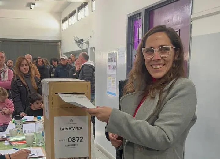 La candidata a senadora bonaerense, Josefina Mendoza, a la cual apuntaron varios dirigentes radicales de Somos Buenos Aires.