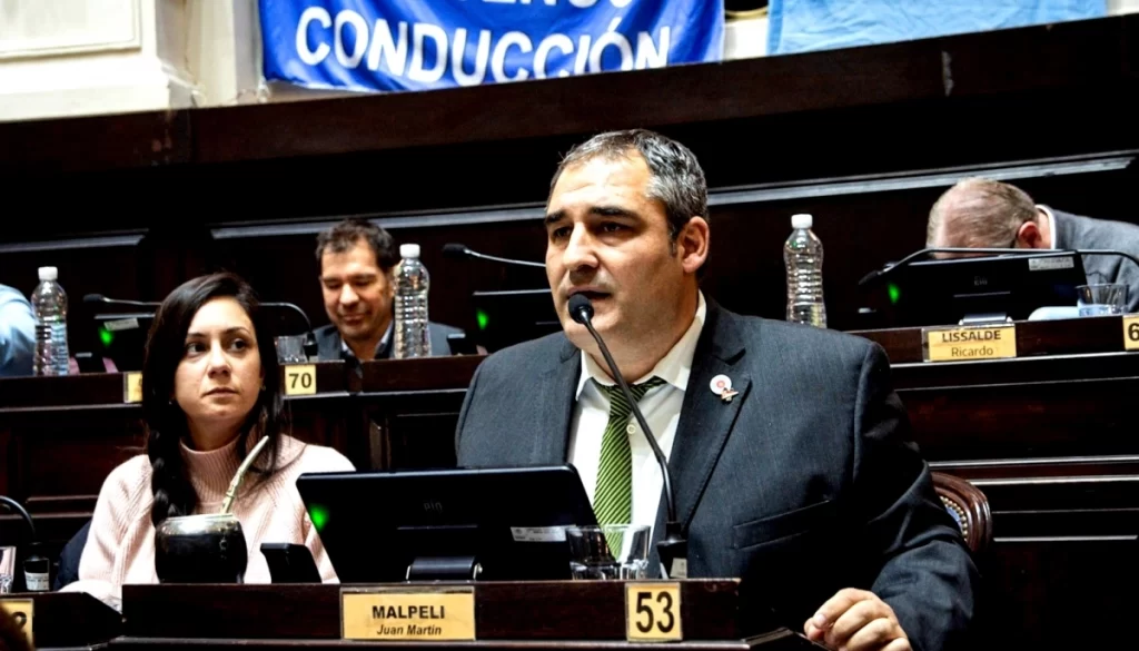 Juan "Tachu" Malpeli buscará la reelección para mantenerse en la Cámara de Diputados bonaerense.