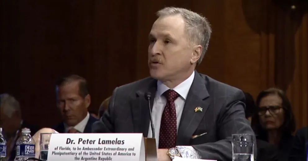 Las declaraciones del futuro embajador Peter Lamelas, desataron las críticas desde distintos sectores del arco político.