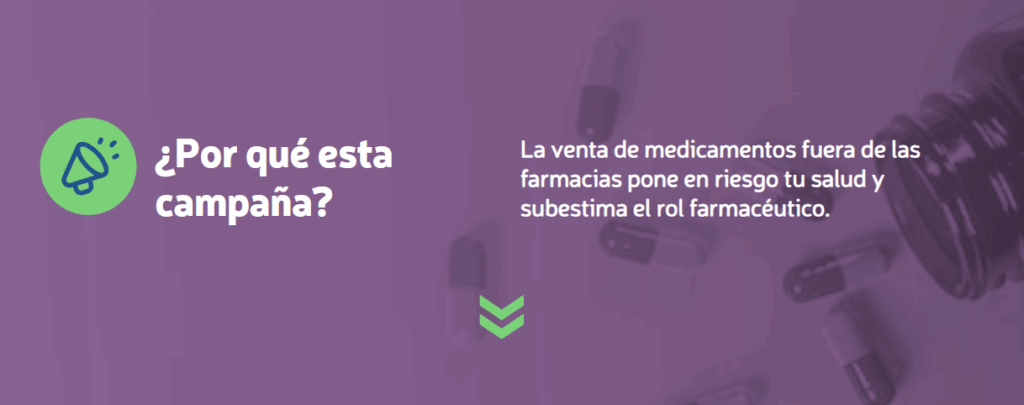Con afiches y gran presencia en redes sociales, el Colegio de Farmacéuticos continúa con la campaña Medicamento Seguro.