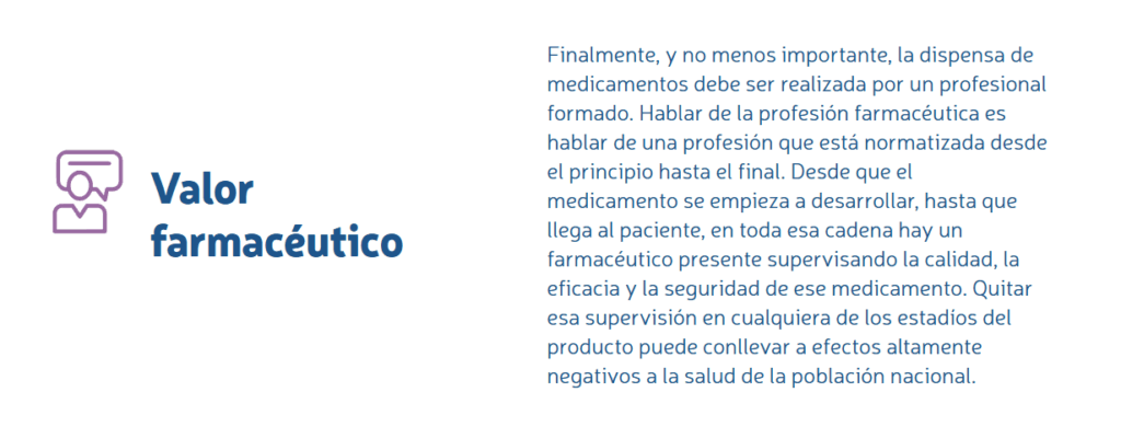 Con afiches y gran presencia en redes sociales, el Colegio de Farmacéuticos continúa con la campaña Medicamento Seguro.