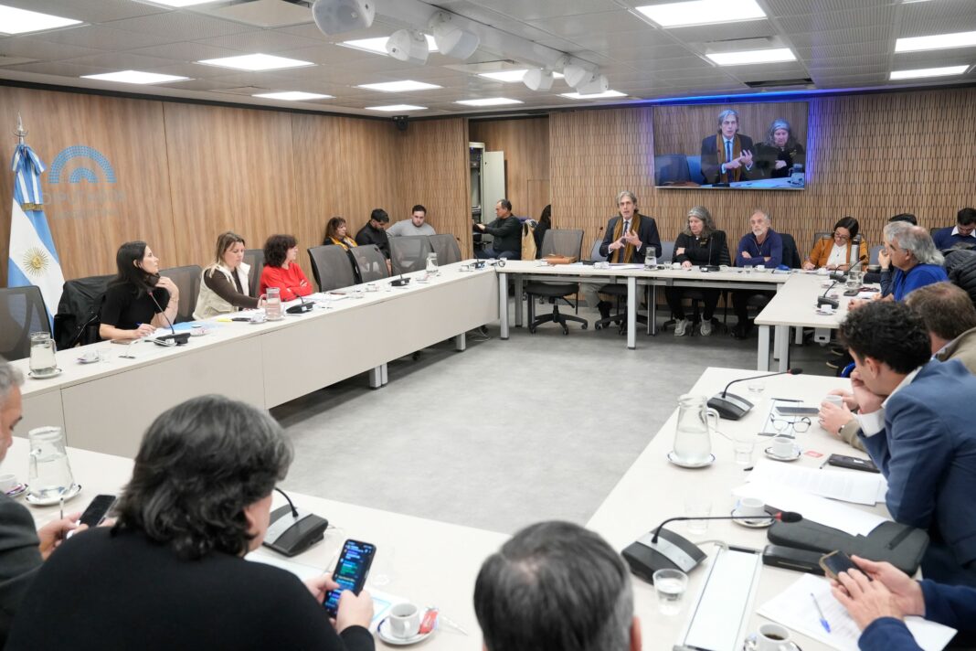 Referentes del deporte expusieron en Diputados contra el ajuste, el vaciamiento de programas y el avance de las SAD.