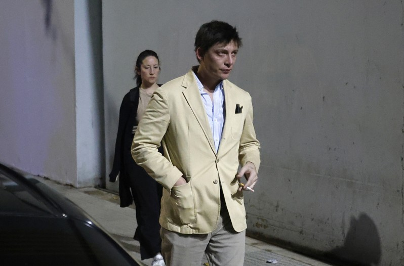 El asesor del presidente, Santiago Caputo.