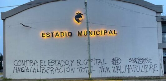 El intendente ahora exlibertario de 25 de Mayo, Ramiro Egüen, este viernes acusó a militantes kirchneristas de vandalizar el estadio municipal.
