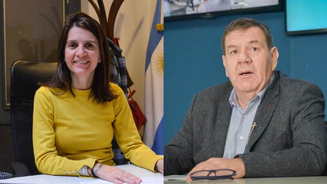 La candidata del peronismo, Fernanda Raverta, y el intendente de Mar del Plata, Guillermo Montenegro, se cruzaron por las bajas reservas.