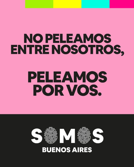 Somos Buenos Aires compartió la estética que usará en la boleta de las elecciones bonaerenses.