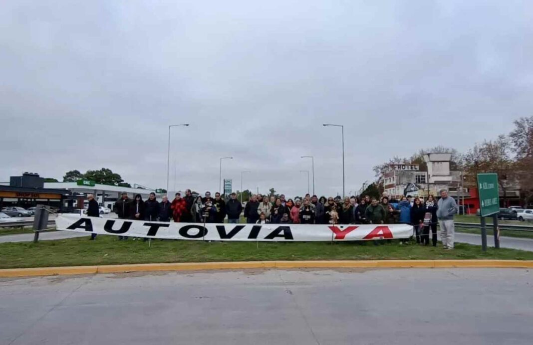 Vecinos de Azul convocan a protestar el próximo 10 de agosto por el deterioro y la falta de obras en la Ruta 3.