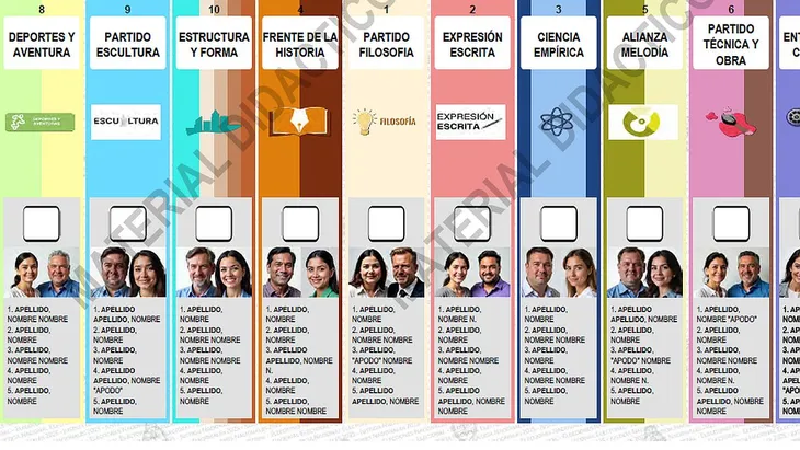 Además de las alianzas, la novedad en las elecciones 2025 nacionales será la utilización de la Boleta Única de Papel.