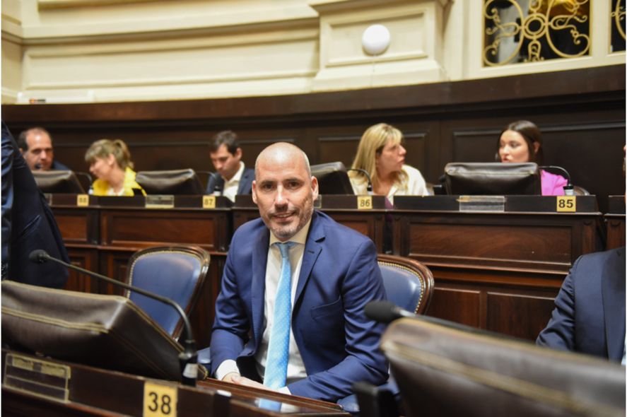 El senador bonaerense del PRO, Marcelo "Chuby" Leguizamón.