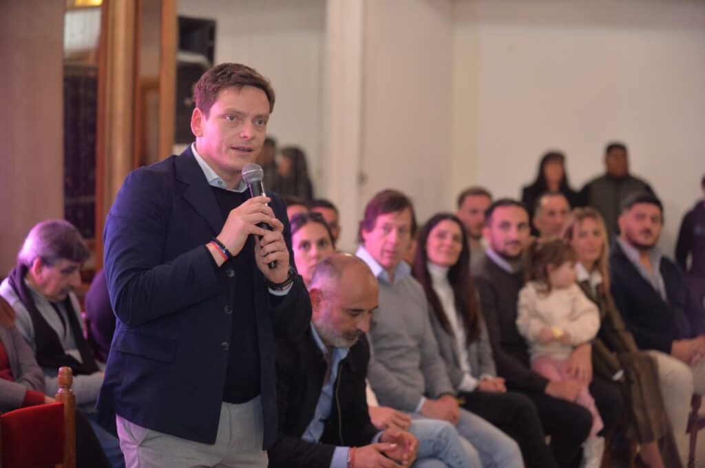El candidato de Somos Buenos Aires a diputado bonaerense por la Octava sección, Pablo Nicoletti.