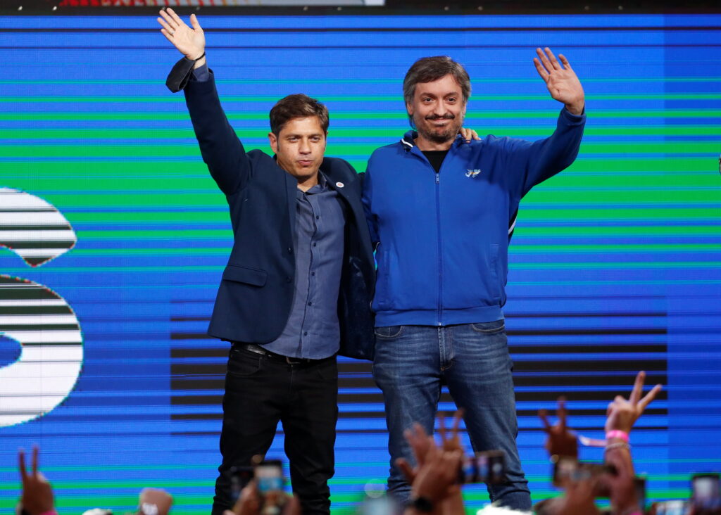 Axel Kicillof y Máximo Kirchner, disputarán el liderazgo en un PJ bonaerense dividido.