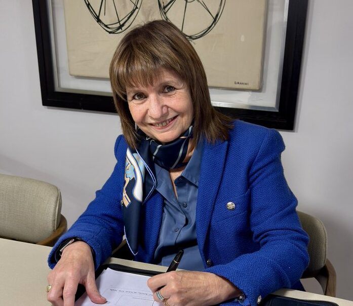 La ministra de Seguridad, Patricia Bullrich, confirmó que será candidata a senadora nacional por la Ciudad de Buenos Aires