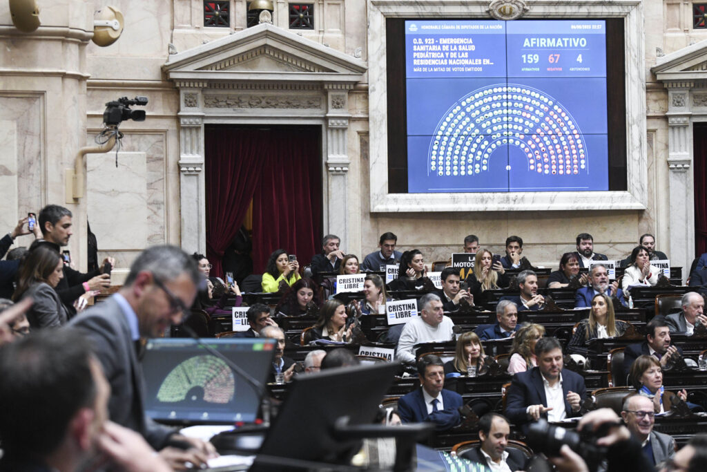 Diputados de la oposición solicitaron al titular de la Cámara baja, Martín Menem, una sesión especial para el miércoles 20.