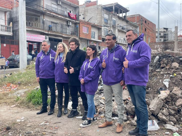 Francos destacó las encuestas que pronostican un eventual triunfo de LLA en La Matanza, histórico bastión del PJ.