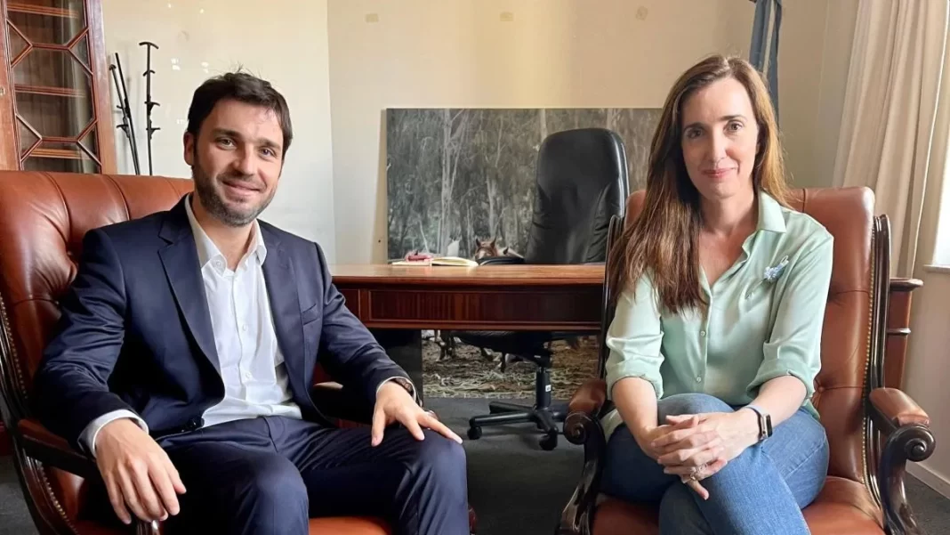 La vicepresidenta de la Nación, Victoria Villarruel, estará en Chubut para reunirse con el gobernador del PRO, Ignacio Torres.
