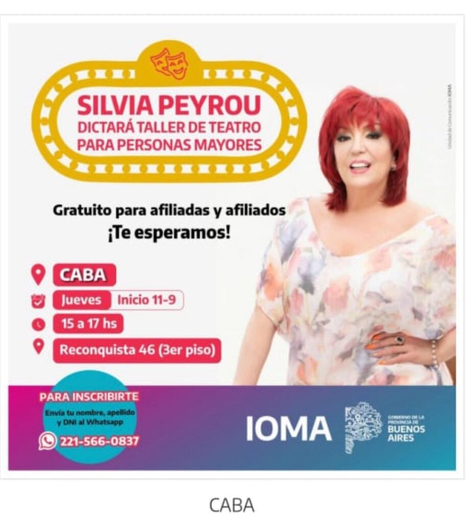 IOMA anunció un taller de teatro para los afiliados y la oposición salió al cruce.
