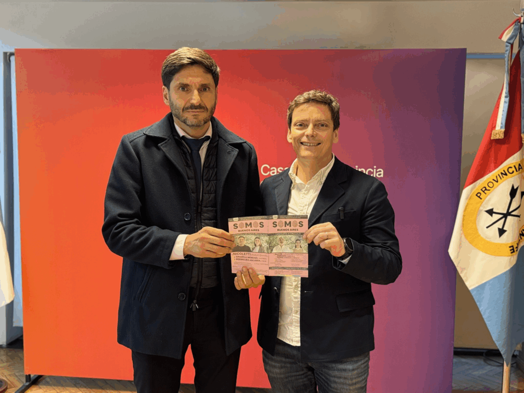 Pablo Nicoletti es primer candidato a diputado de la lista Somos Buenos Aires por la Octava sección electoral. 