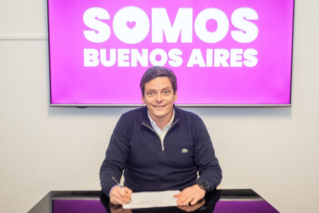 Pablo Nicolatti es primer candidato a diputado de la lista Somos Buenos Aires por la Octava sección electoral.