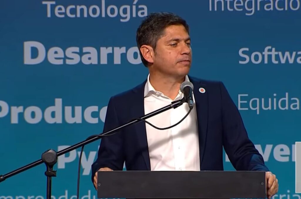 El discurso de Kicillof en San Martín fue en el marco del "Día de la Industria".