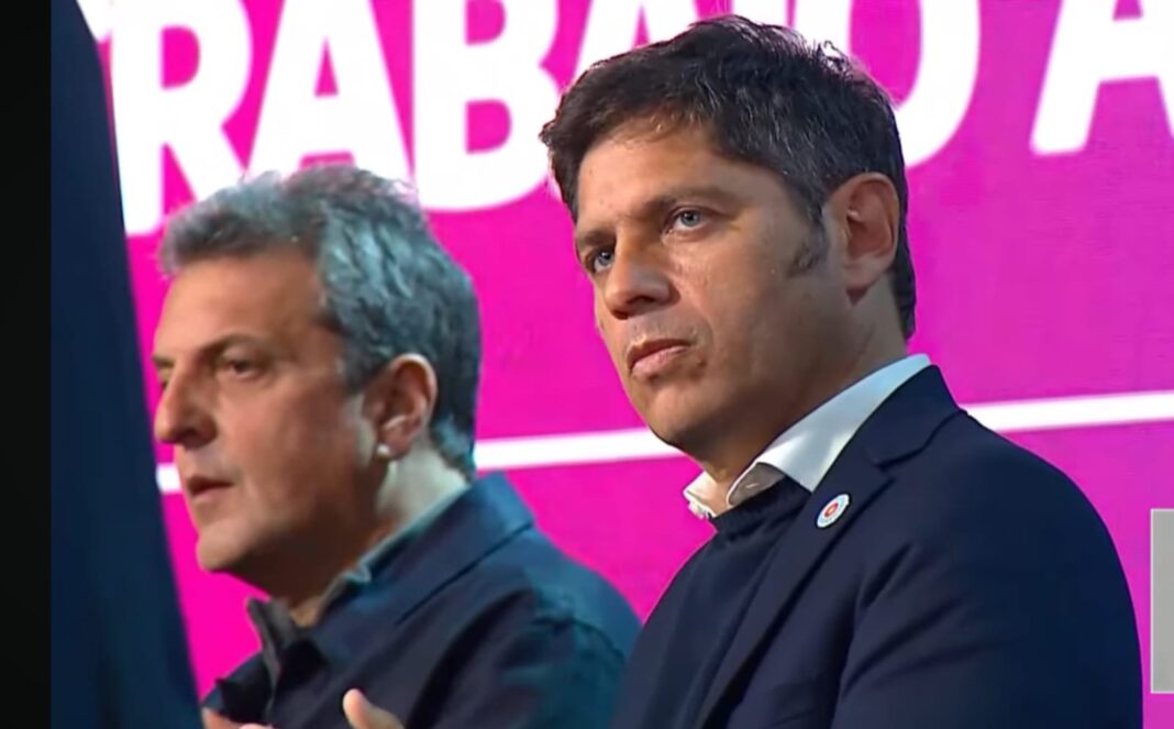 El gobernador bonaerense Axel Kicillof pidió el apoyo de los representantes industriales para ganar la elección.