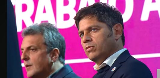 El gobernador bonaerense Axel Kicillof pidió el apoyo de los representantes industriales para ganar la elección.