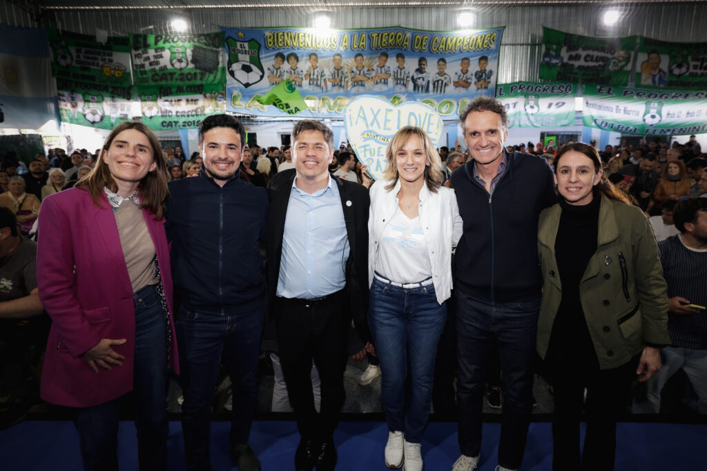 El gobernador Axel Kicillof reconoció a el líder del Frente Renovador, Sergio Massa, como artífice de la unidad de Fuerza Patria.