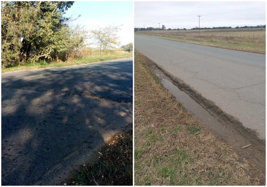 Vecinos de Pila y Lezama llevan años de reclamos para que la Provincia realice obras en el tramo que conecta ambas localidades.