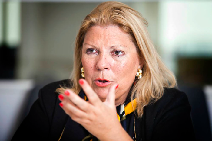 La líder de la Coalición Cívica, Elisa "Lilita" Carrió acusó a Maraniello de encabezar una red de tráfico de influencias, a través del Poder Judicial.