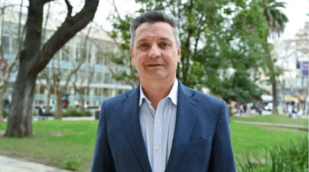 San Martín resultados: Marcos Darío Vilaplana, el cabeza de lista de Fuerza Patria.