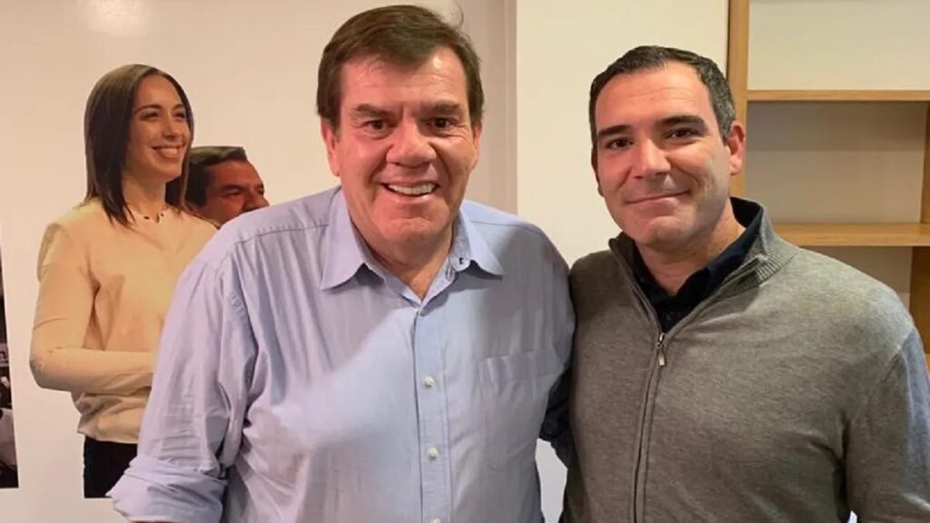 Guillermo Montenegro, intendente de Mar del Plata, y Agustín Neme, el concejal del ex PRO que quedará al frente del municipio con el salto del jefe comunal a la Legislatura bonaerense.