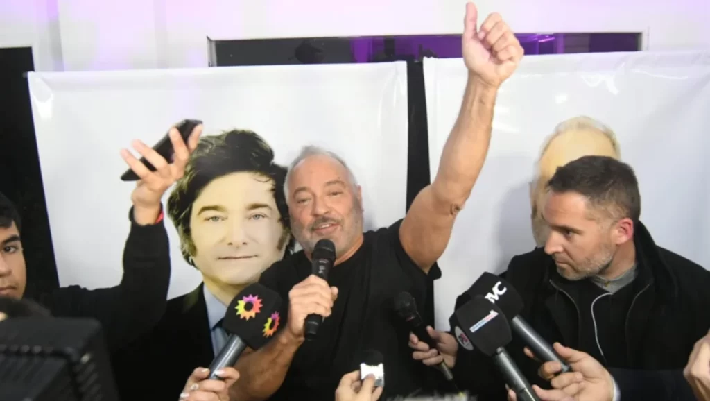 El candidato libertario, Oscar Liberman se mostró exultante tras la victoria en la Sexta sección y sacó pecho ante la derrota del oficialismo nacional.