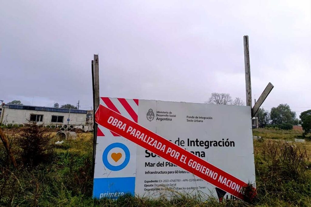 Bianco le reclamó al Gobierno nacional que retome la obra pública en la provincia de Buenos Aires o ceda sus funciones a la administración bonaerense.