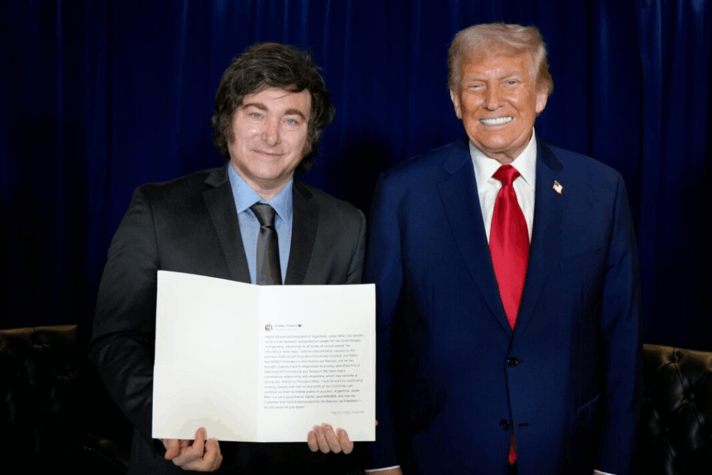 Milei valoró el apoyo de Trump y Bessent luego de que EE.UU. anunciara un swap millonario, compra de deuda y asistencia al Banco Central.