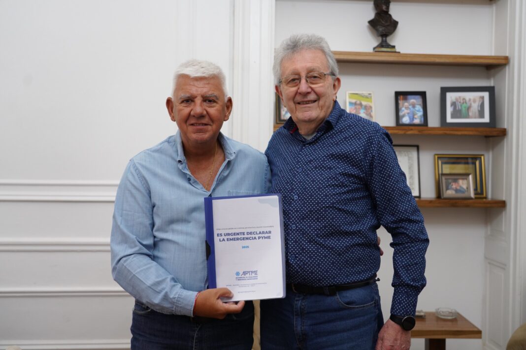 Alejandro Dichiara recibió en Diputados al titular de APYME Bahía Blanca para respaldar la iniciativa que contempla alivios fiscales para Pymes.