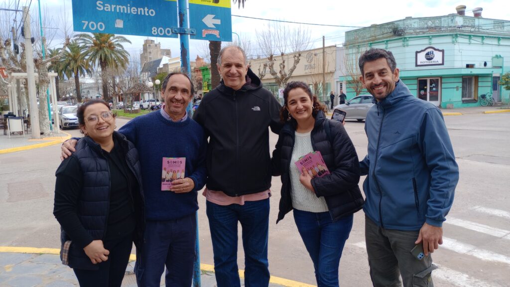 El candidato de Somos Buenos Aires, Fernando Martini, recorrió los ocho municipios de la Séptima sección electoral.