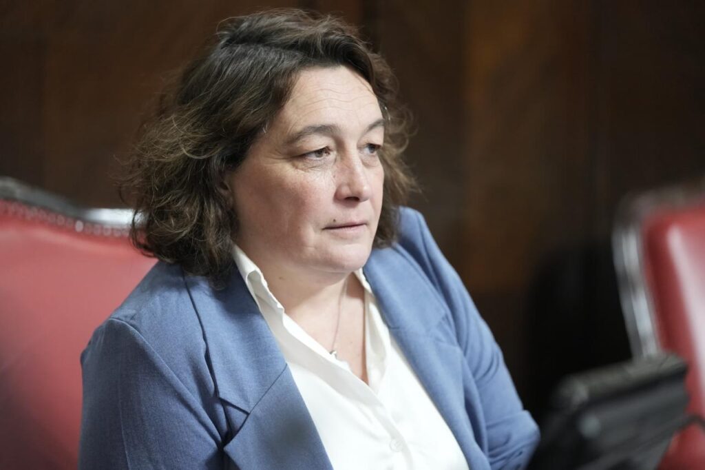 La senadora bonaerense de la Unión Cívica Radical (UCR), Eugenia Gil.