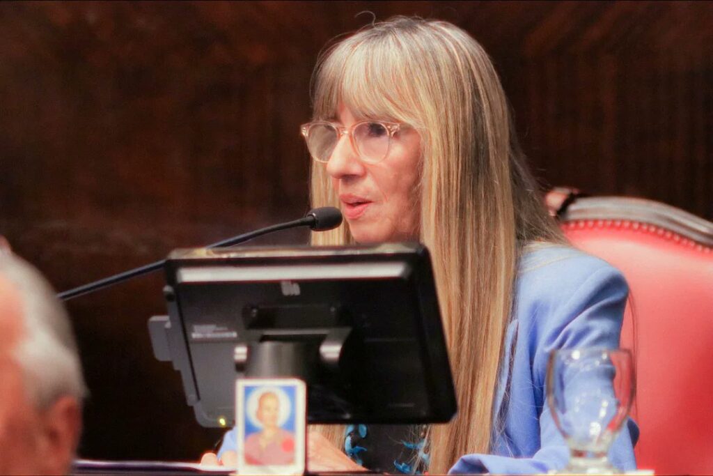 Senado: el proyecto de repudio de Laura Clark generó un inesperado debate judicial en el recinto.