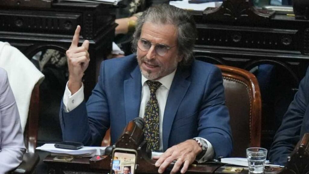 Bertie Benegas Lynch, el diputado libertario que podría reemplazar a Espert en la Comisión de Presupuesto y Hacienda.